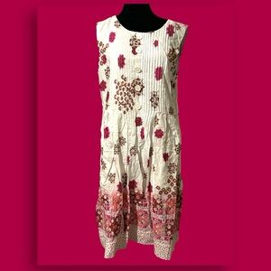 Rabbit Rabbit Rabbit 100% cotton spring summer dress fully lined